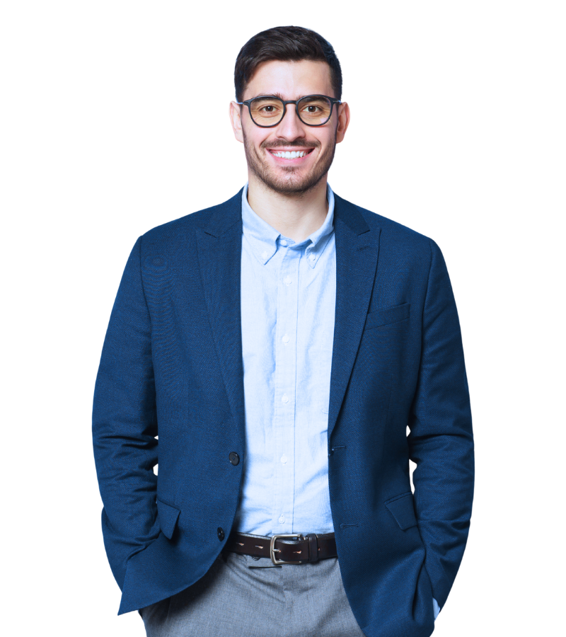 Businessman In Blue Vest
